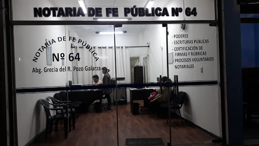 NOTARIA DE FE PUBLICA No. 64