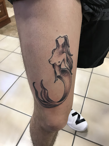 Explore golf tattoo ideas for men, creative tattoo ideas in Albuquerque, available at Albuquerque Ink tattoo College Plaza