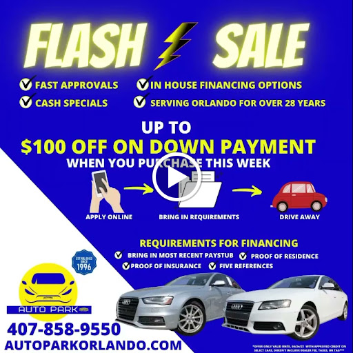 Used Car Dealer «Auto Park Corporation», reviews and photos, 5487 S Orange Blossom Trail, Orlando, FL 32839, USA