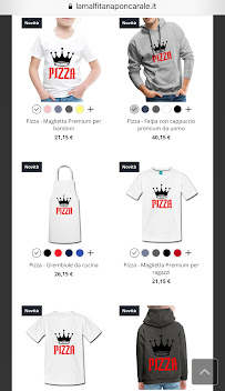 Carte du Pizzeria D'Asporto L'Amalfitana à Poncarale