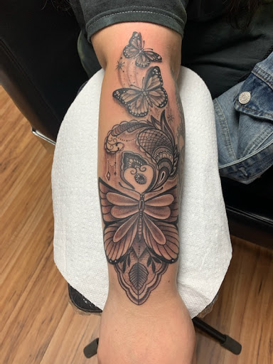 Explore banana tattoo ideas, creative tattoo ideas in Owosso, available at Expressions Body Art Studio