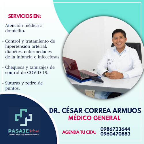Dr. César Correa Armijos - Médico
