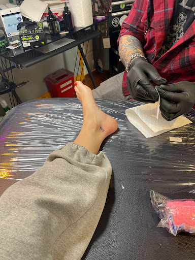 Explore charlotte's web tattoo ideas, creative tattoo ideas in Chapel Hill, available at Golden Falcon Tattoo and Piercing