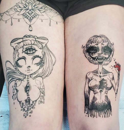 Explore top of the foot tattoo ideas, creative tattoo ideas in Independence, available at Odins Mark Tattoo and Emporium