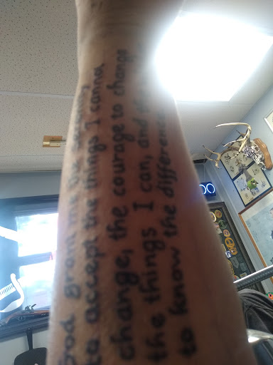 Explore grief tattoo ideas, creative tattoo ideas in Yorktown, available at Army Navy Tattoo