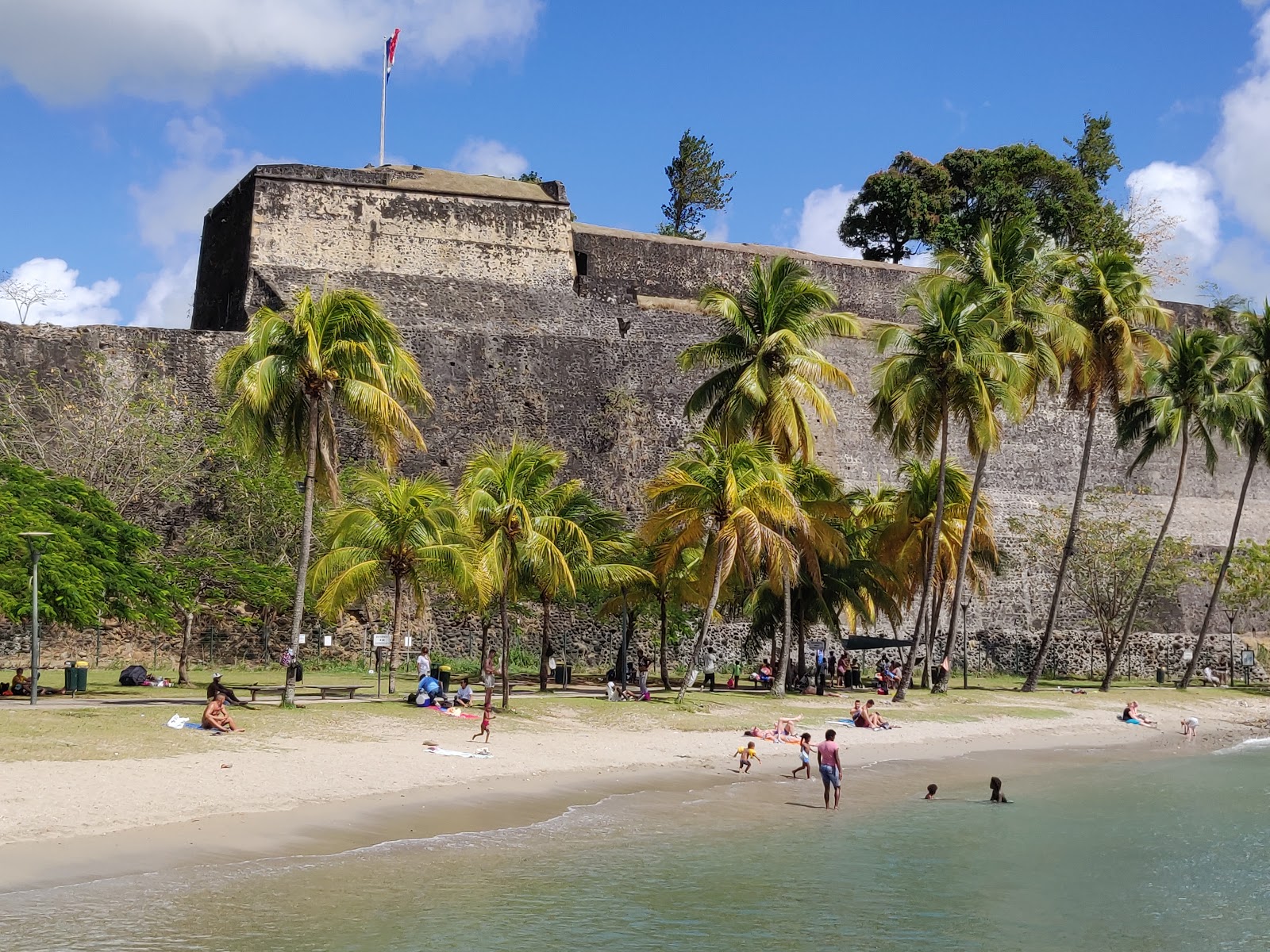 Foto di La Francaise Beach con una costa dritta