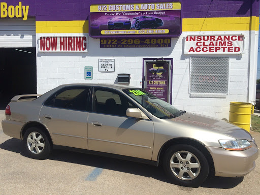 Auto Body Shop «972 Customs Paint & Collision and Auto Sales», reviews and photos, 1002 N Duncanville Rd, Duncanville, TX 75116, USA