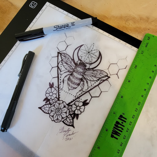 Explore 4 person tattoo ideas, creative tattoo ideas in Traverse City, available at Pinups & Needles