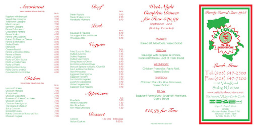 Italian Grocery Store «A & S Italian Food Store & Deli», reviews and photos, 1107 Valley Rd, Stirling, NJ 07980, USA