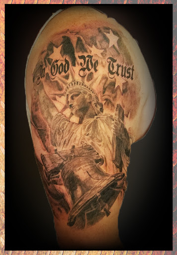Explore master chief tattoo ideas, creative tattoo ideas in Omaha, available at Eternal Tattoo & Body Piercing - Omaha