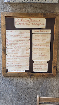 Menu du Ponticelli Ettore à Montemerano