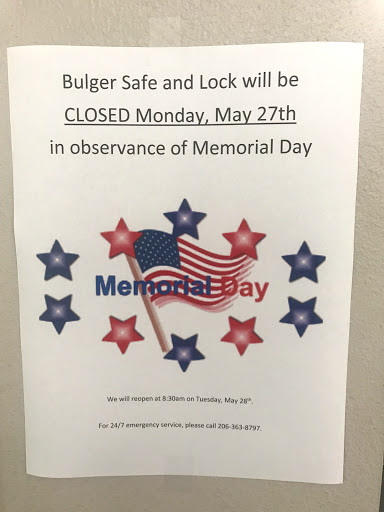 Locksmith «Bulger Safe & Lock», reviews and photos, 11502 Lake City Way NE, Seattle, WA 98125, USA