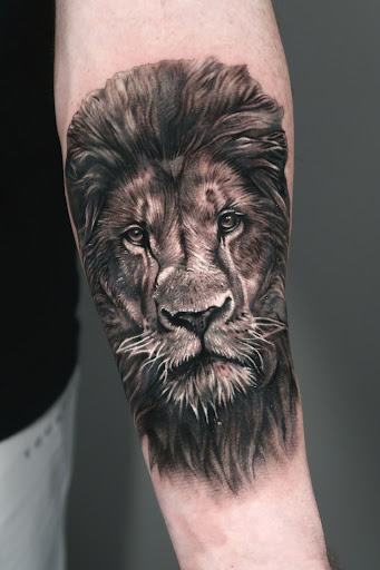 Explore sleeve tattoo idea, creative tattoo ideas in Independence, available at Bare Skin Tattoo