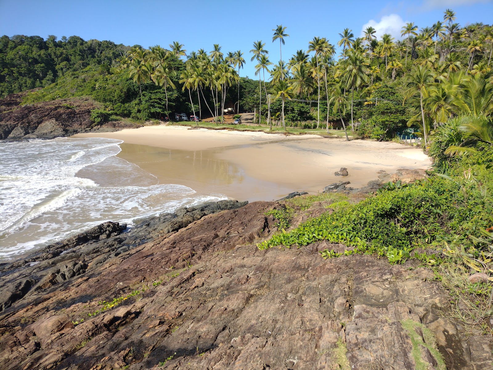 Foto von Praia da Costa wilde gegend