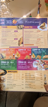 Restaurant Tacos & Tequila à Porto (la carte)