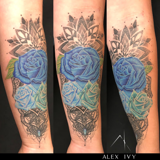 Explore bi tattoo ideas, creative tattoo ideas in Kent, available at Ivy Ink Tattoo