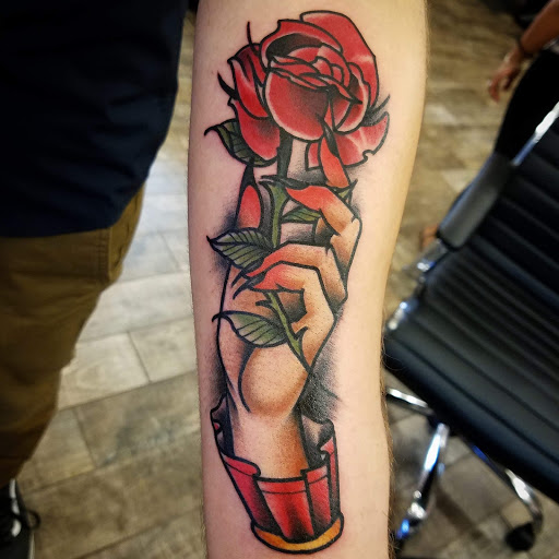 Explore ankle tattoo ideas male, creative tattoo ideas in Lakeland, available at Black Swan Tattoo