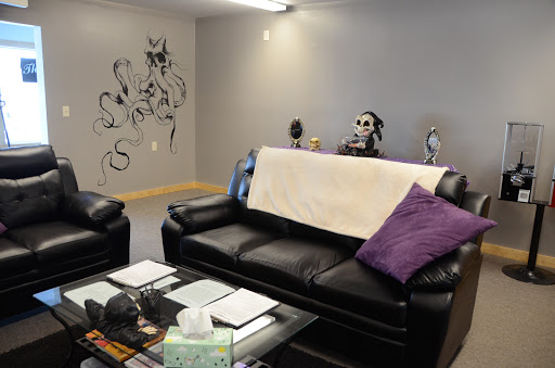 Explore tattoo ideas on neck, creative tattoo ideas in Osceola, available at Valley Of The Inkd