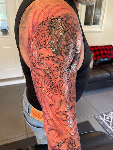 Explore swallow tattoo ideas, creative tattoo ideas in Kingston, available at Innovative Ink Tattoo & SMP