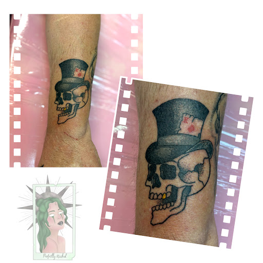 Explore quarter sleeve tattoo ideas women, creative tattoo ideas in Gillette, available at Perfectly Wicked Piercing Studio LLC