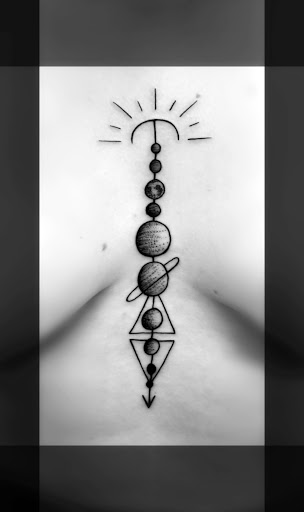 Explore cherubim tattoo ideas, creative tattoo ideas in Benton, available at Spectrum Tattoo