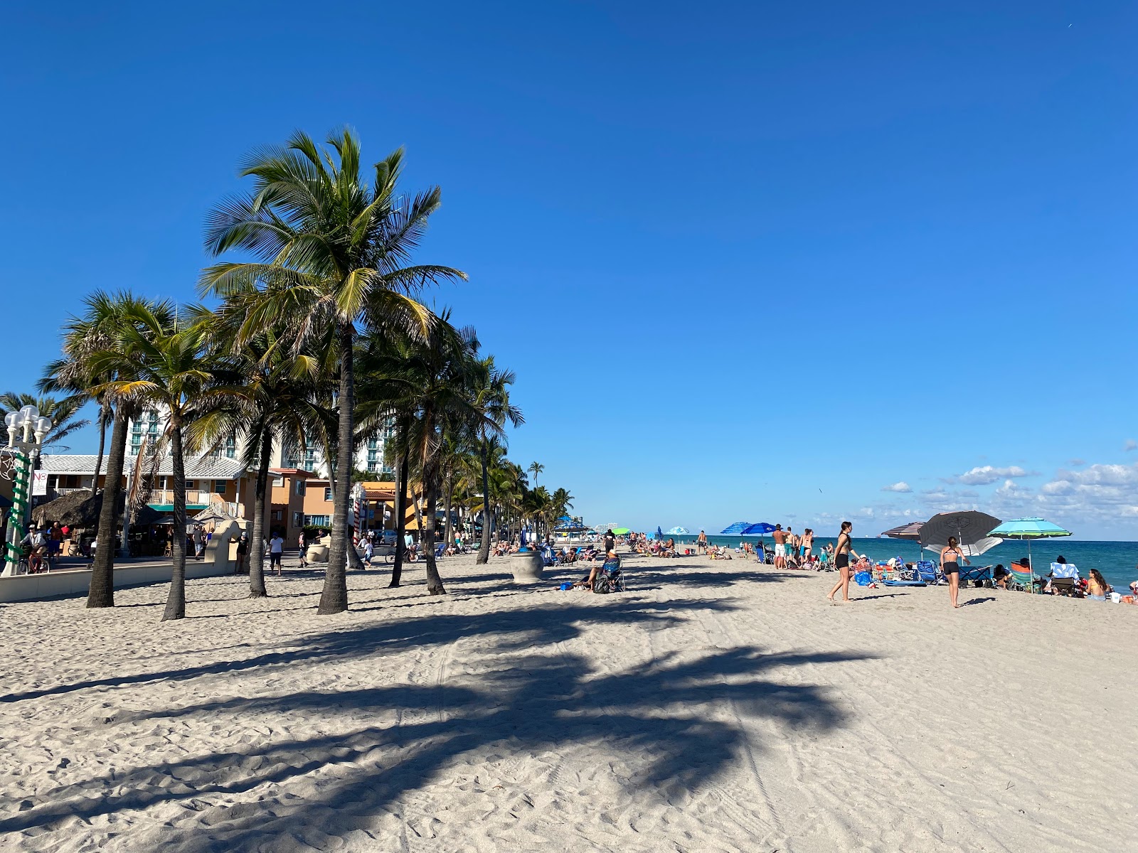 Photo of Hollywood beach with partly clean level of cleanliness