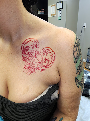 Explore ankle foot tattoo ideas, creative tattoo ideas in Dickinson, available at Creative InSight Tattoo