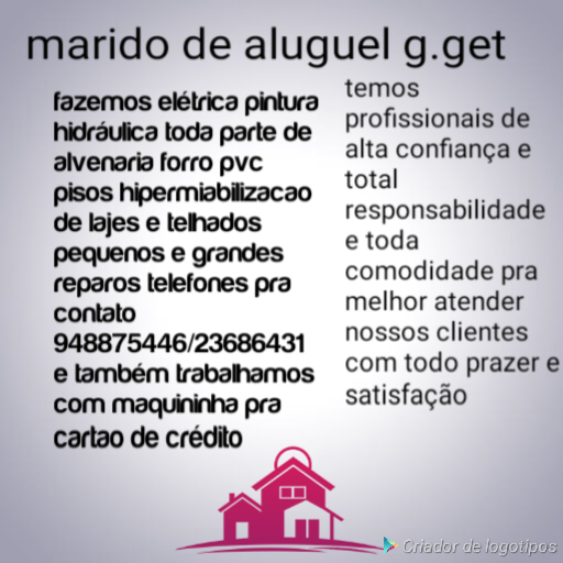 Logo da empresa - Marido de aluguel g.get