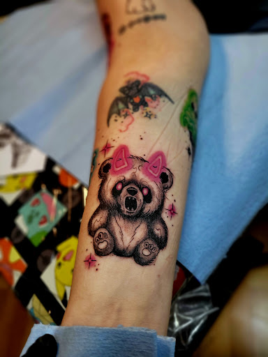 Explore metal tattoo ideas, creative tattoo ideas in Benton, available at Spectrum Tattoo