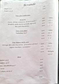 Restaurant Agriturismo Binda à Sormano - menu / carte