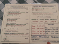 Rifugio La Montanara Tovre Plateau Molveno à Molveno menu