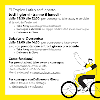 Carte du El Tropico Latino à Piacenza