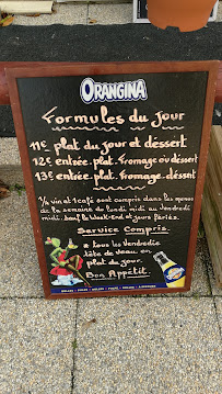 Carte du Restaurant de l'Hôtel de Ville à Lion-sur-Mer