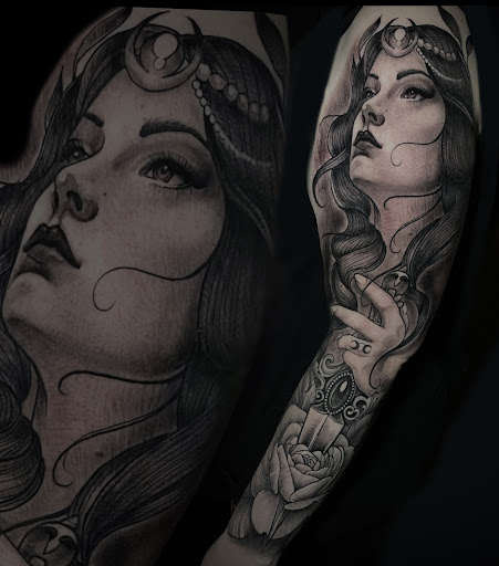 Explore kidney tattoo ideas, creative tattoo ideas in Barre, available at Rock City Tattoo