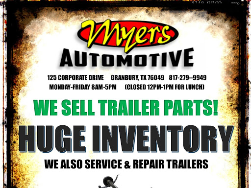Auto Repair Shop «Thomas Myers Automotive», reviews and photos, 125 Corporate Dr, Granbury, TX 76049, USA