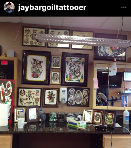 Explore griffin tattoo ideas, creative tattoo ideas in Marietta, available at Lucky Draw Tattoos III