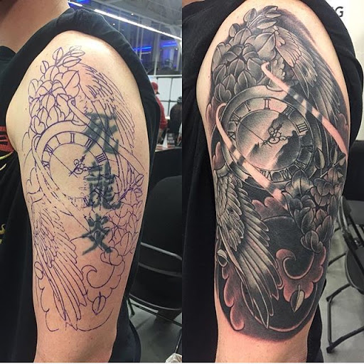 Explore tattoo ideas for faith, creative tattoo ideas in Philadelphia, available at Hunter Gatherer Tattoo