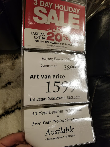 Furniture Store «Art Van Furniture - Waterford», reviews and photos, 5053 Dixie Hwy, Waterford Twp, MI 48329, USA