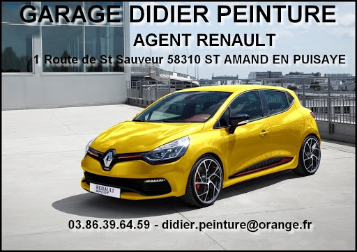 SARL ROCHES Agent RENAULT Garage Didier Peinture ST AMAND