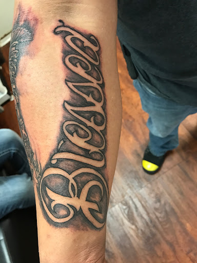 Explore angel devil tattoo ideas, creative tattoo ideas in Seymour, available at American Gypsy Tattoo Corp.