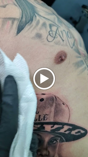 Explore star tattoo cover up ideas, creative tattoo ideas in Rio Grande City, available at RG INK