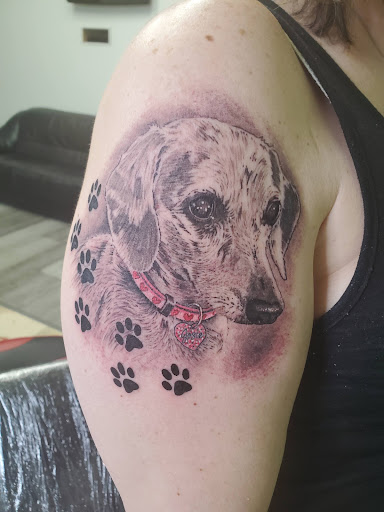 Explore juice wrld lyric tattoo ideas, creative tattoo ideas in Columbus, available at Under the Gun Tattoo Studio