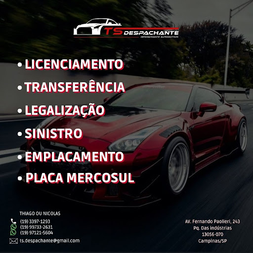 Logo da empresa - TS DESPACHANTE