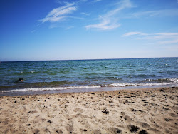 Foto van Strandstrabe Strand en de nederzetting