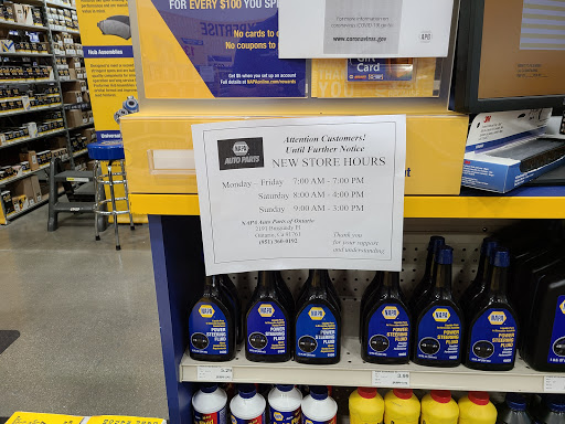 Auto Parts Store «NAPA Auto Parts - Genuine Parts Company», reviews and photos, 2191 Burgundy Pl, Ontario, CA 91761, USA