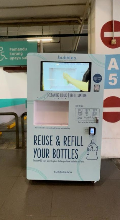 Bubbles - Mini Zero Waste Store | Refillery Vending Machine @ Lotus's Cheras