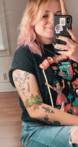 Explore woman leg tattoo ideas, creative tattoo ideas in Milwaukee, available at The Skin Museum