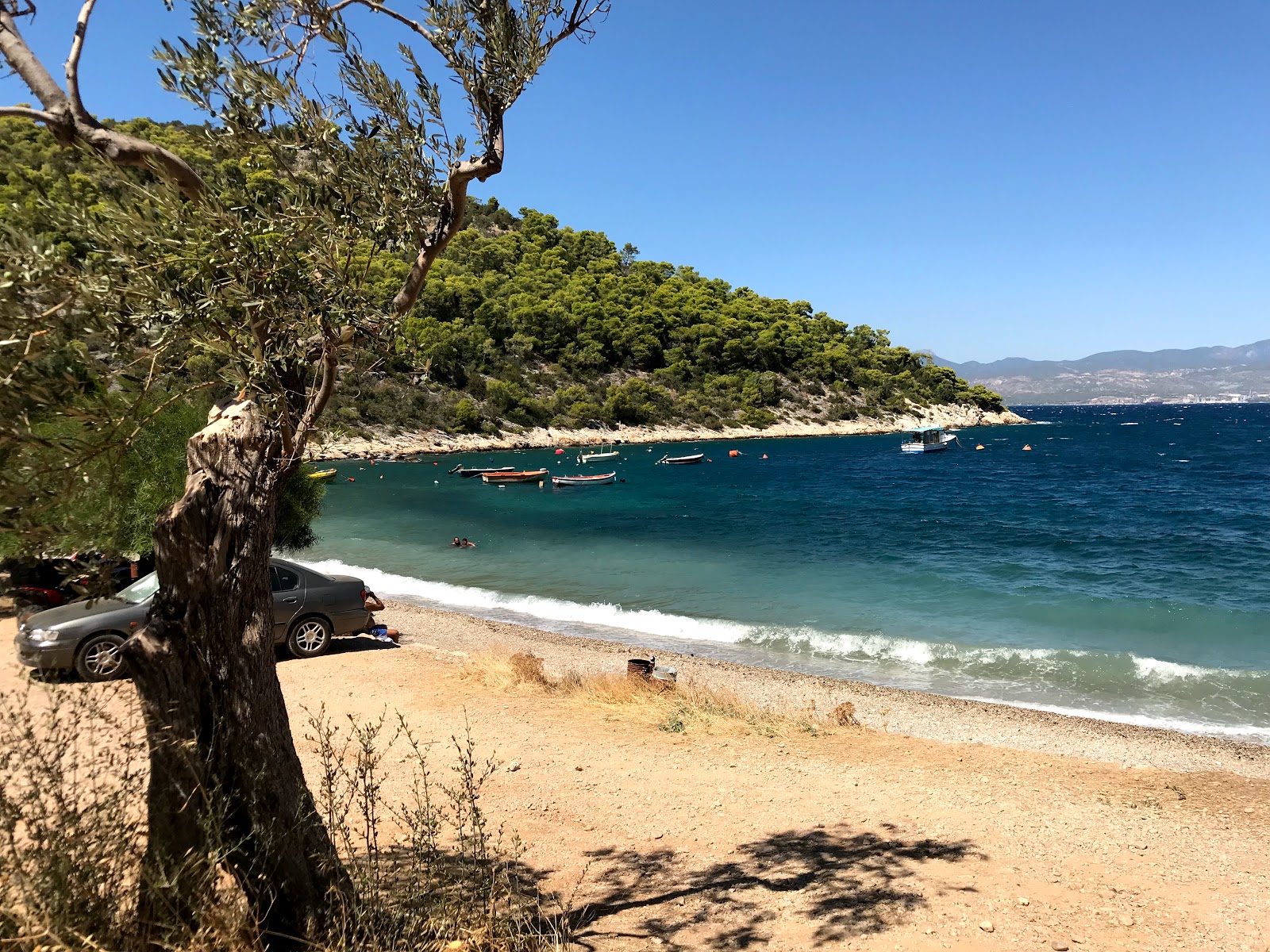 Fotografie cu Siderona beach și peisajul său frumos