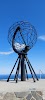 The Nordkapp Tunnel - North Access Logo, Honningsvåg, Norway, Tourist Attraction