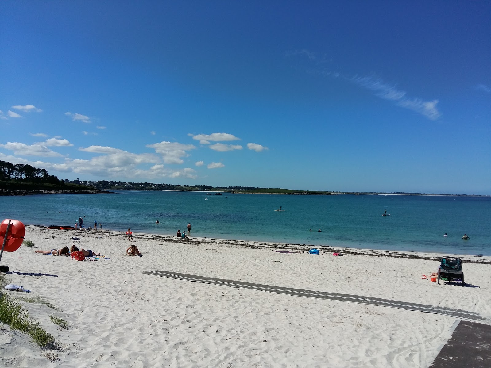 Plage Sainte-Marguerite'in fotoğrafı uzun koy ile birlikte
